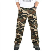 Men’s Tactical Camouflage Overalls – High-Quality Cotton Multi-Pocket Work Pants