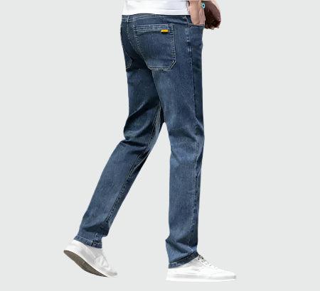 Men's Elastic Comfortable Thin Denim Jeans - JVMCL