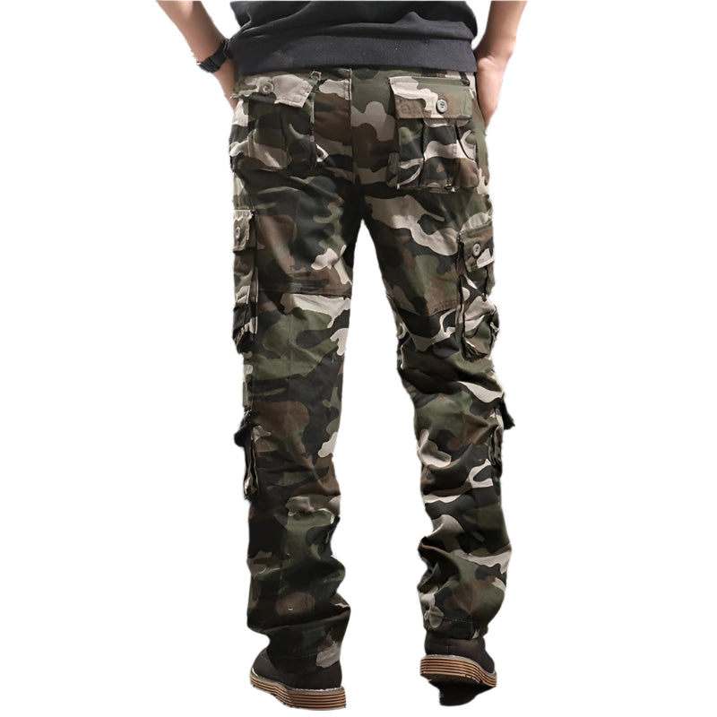 Men’s Camouflage Cargo Pants – Tactical Military-Inspired Streetwear