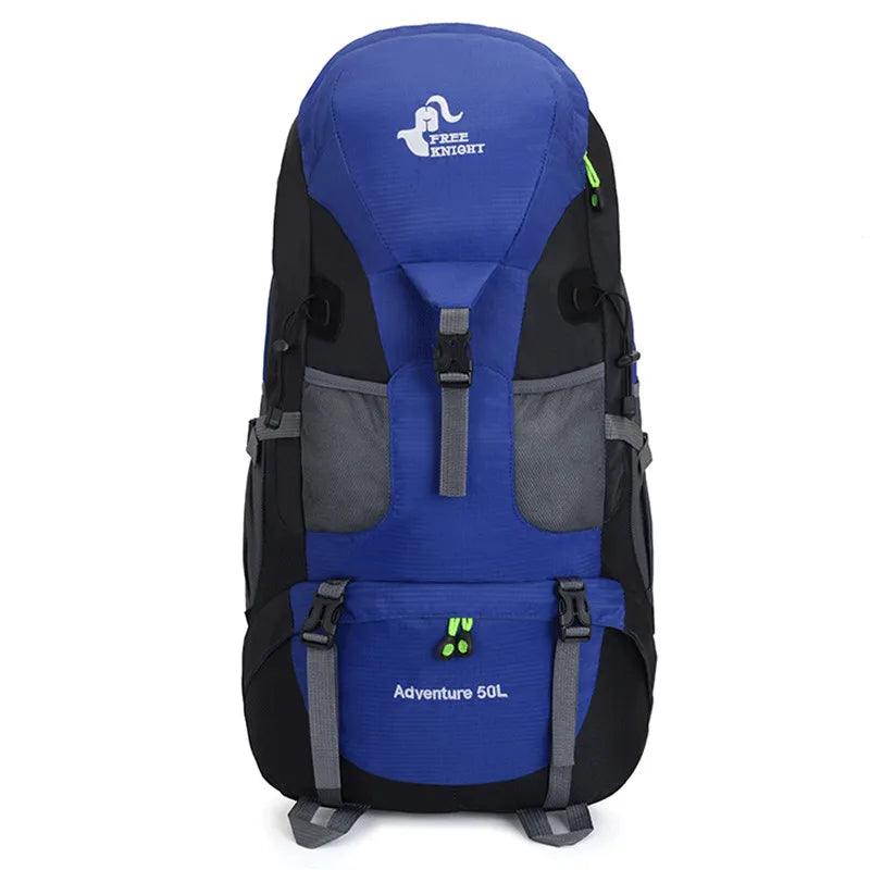 Waterproof 50L Mountaineering Backpack – Outdoor Hiking & Travel Companion - JVMCL