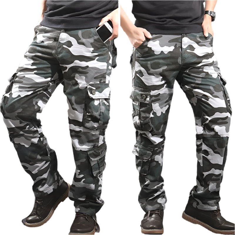 Men’s Camouflage Cargo Pants – Tactical Military-Inspired Streetwear