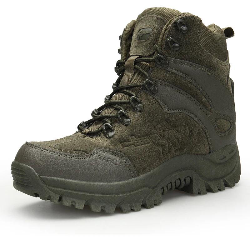 Men's Non-Slip Waterproof Desert Boots –Tactical Outdoor Adventures Ankle Boots - JVMCL