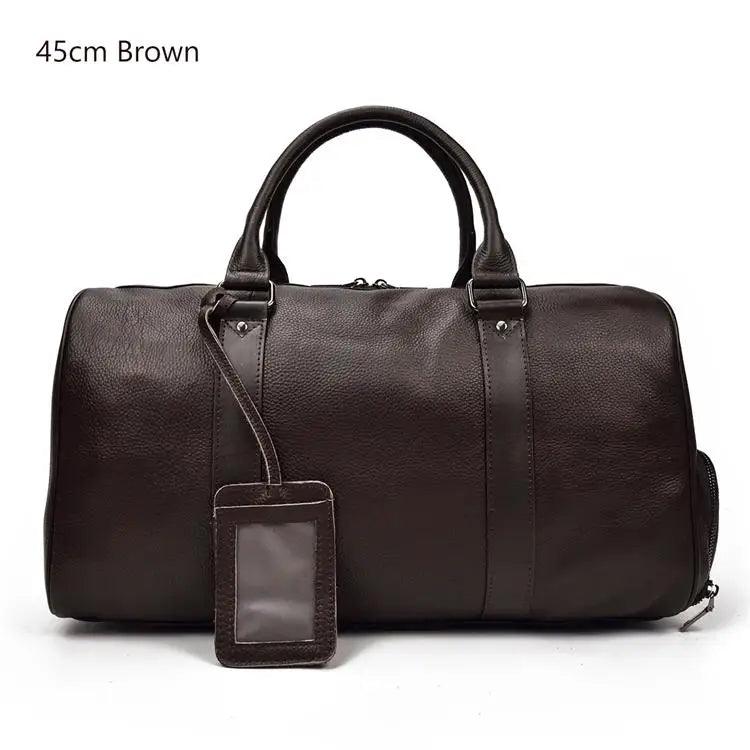 Premium Vintage Elegance & Ultimate Functional Cowskin Leather Travel Bag - JVMCL