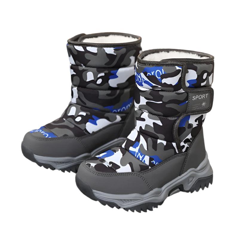 Waterproof Children'sStylish, Warm, and Durable Boots with Plush Lining - JVMCL