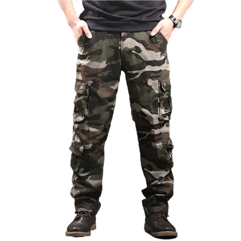 Men’s Camouflage Cargo Pants – Tactical Military-Inspired Streetwear