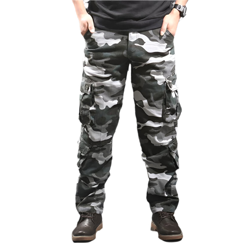 Men’s Camouflage Cargo Pants – Tactical Military-Inspired Streetwear