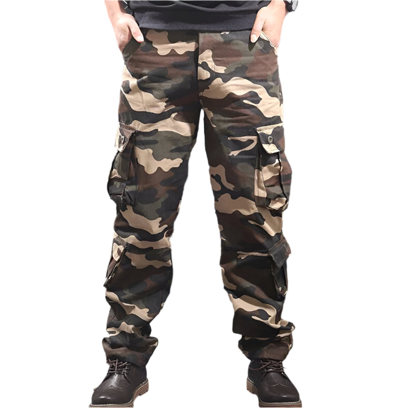 Men’s Camouflage Cargo Pants – Tactical Military-Inspired Streetwear