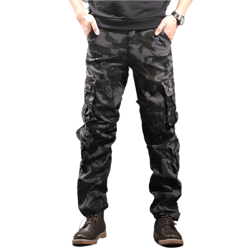 Men’s Camouflage Cargo Pants – Tactical Military-Inspired Streetwear