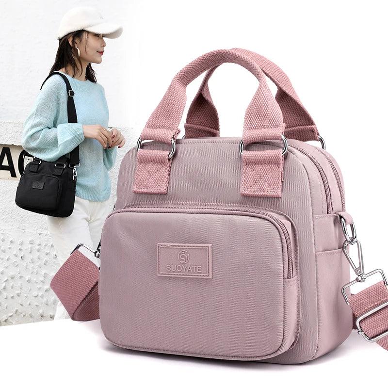 Versatile Crossbody Travel Handbag for Ladies – High-Quality Tote Shoulder Bag - JVMCL