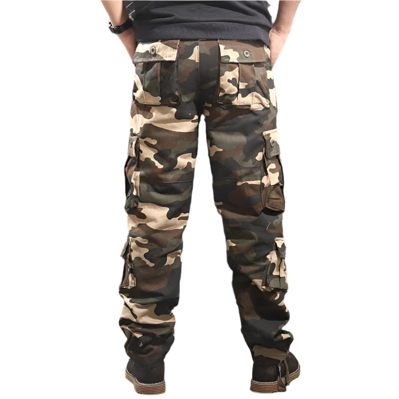 Men’s Camouflage Cargo Pants – Tactical Military-Inspired Streetwear