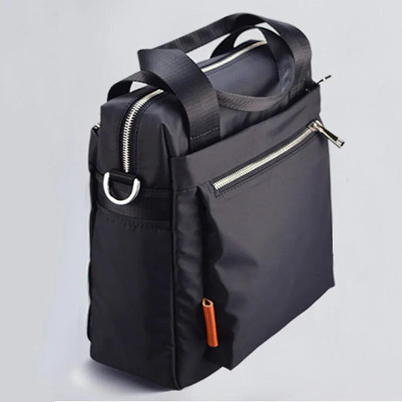 Men's Waterproof Wear-Resistant Large-Capacity Business & Casual Tote Bag - JVMCL