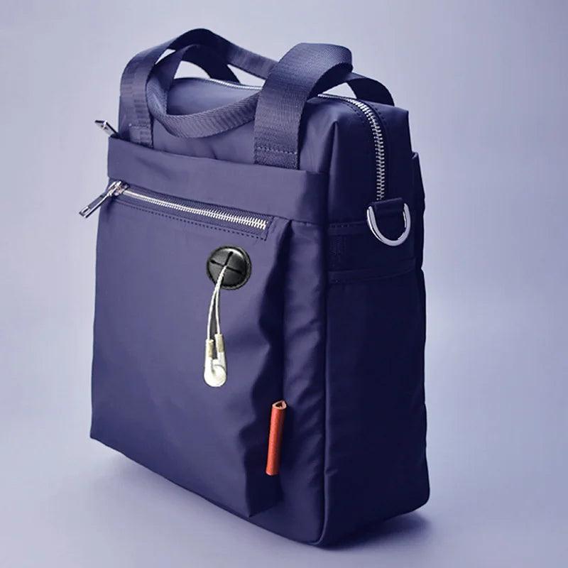 Men's Waterproof Wear-Resistant Large-Capacity Business & Casual Tote Bag - JVMCL