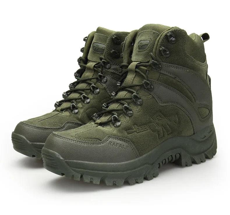 Men's Non-Slip Waterproof Desert Boots –Tactical Outdoor Adventures Ankle Boots - JVMCL