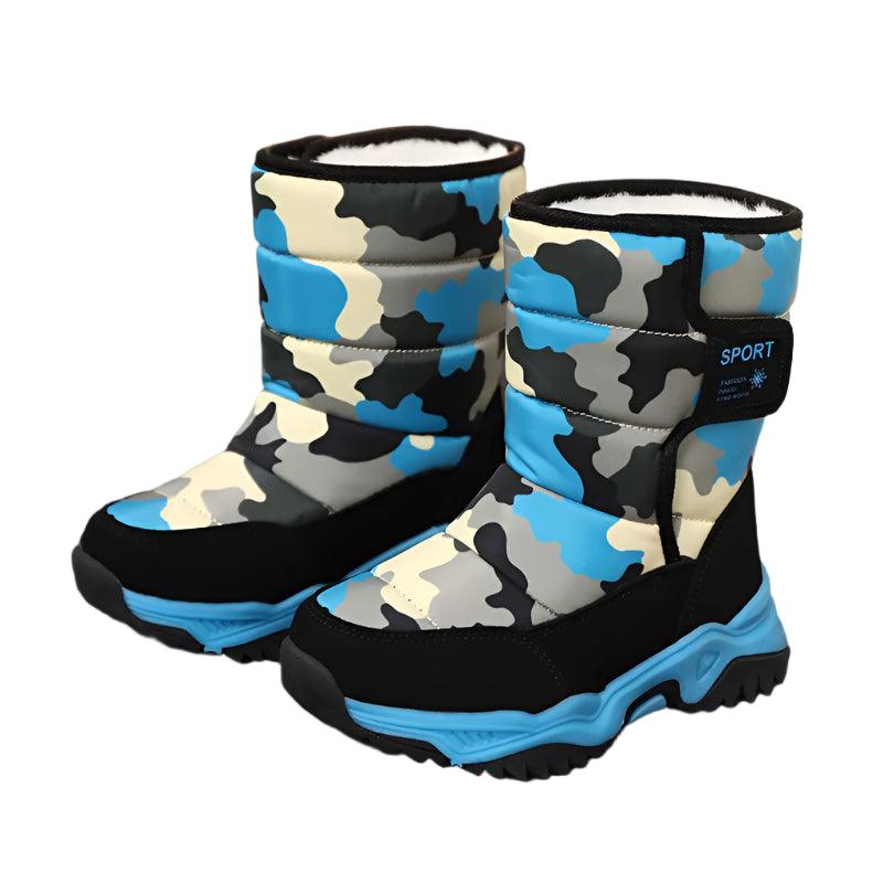 Waterproof Children'sStylish, Warm, and Durable Boots with Plush Lining - JVMCL