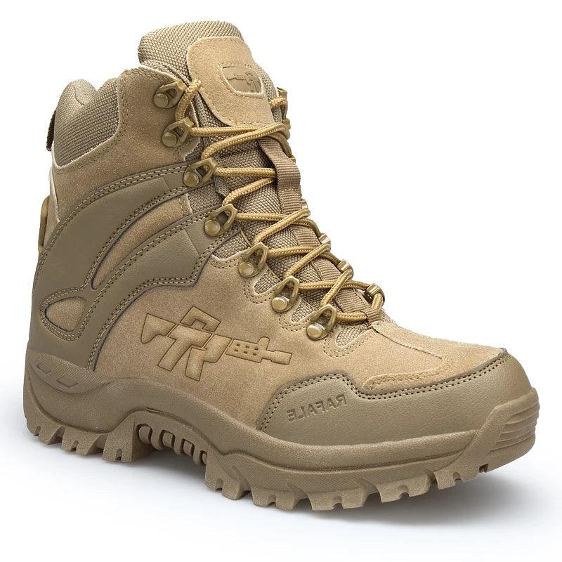 Men's Non-Slip Waterproof Desert Boots –Tactical Outdoor Adventures Ankle Boots - JVMCL