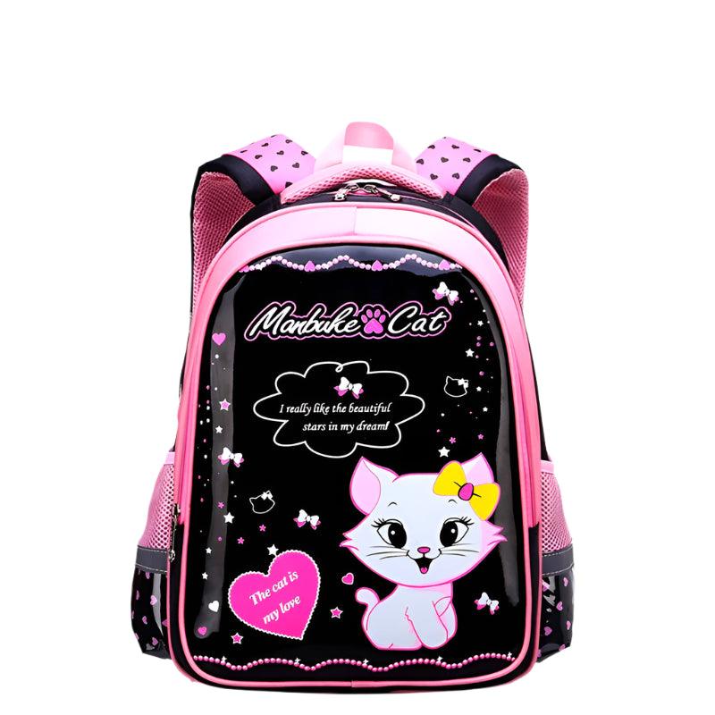 Elementary School Girl Children's Schoolbag - Cute Princess Hello Kitty Backpack - JVMCL