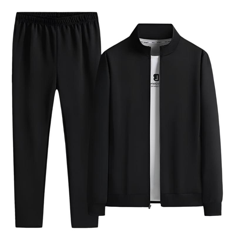 Men's Casual Sports Tracksuit Set - Running Jogger Gym Suit with Jacket & Pants - JVMCL