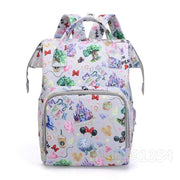 Expandable Personalized Mother and Baby Bag - Multifunctional Backpack by Disney - JVMCL