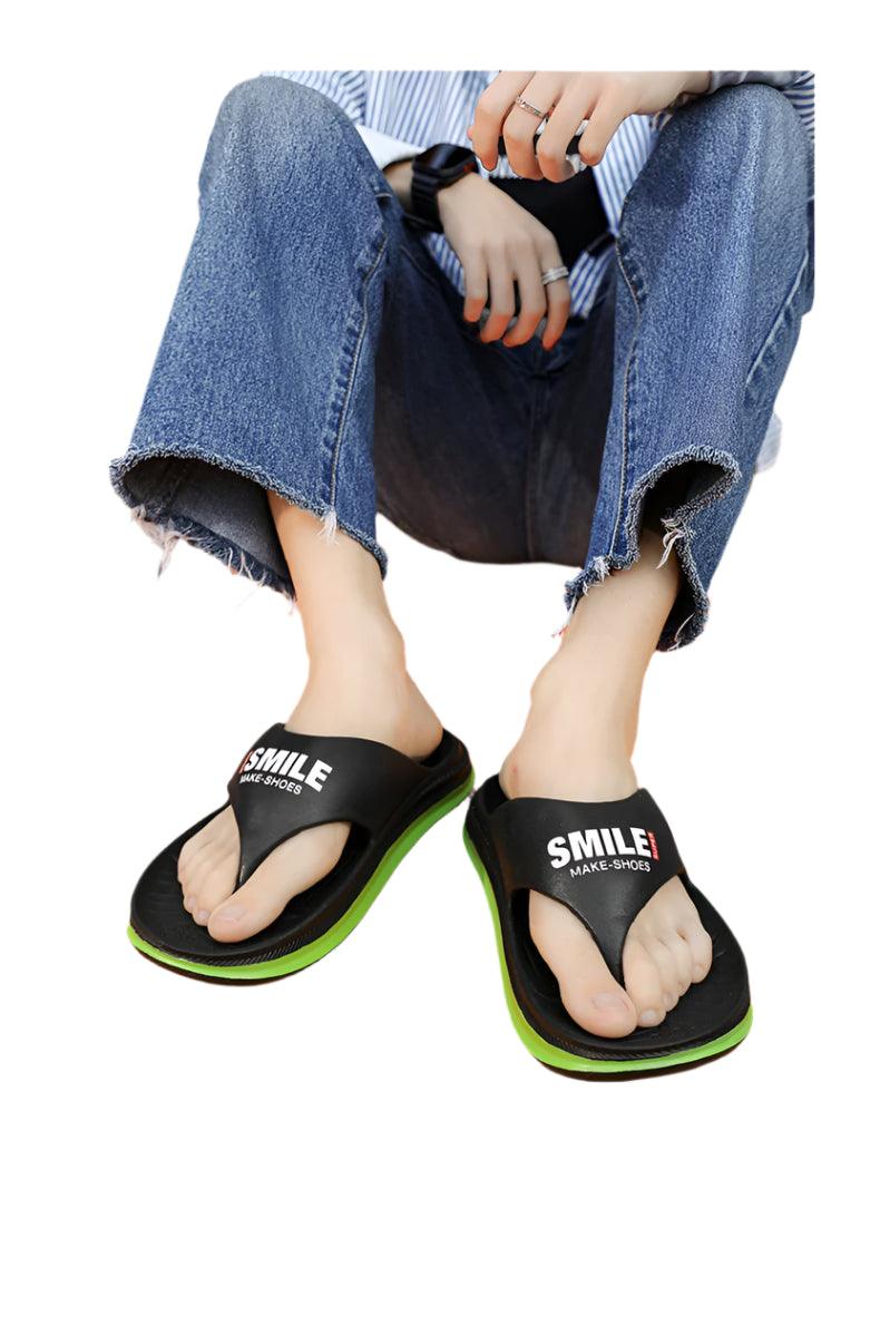 Light And Comfortable Men's Thick-Soled Flip-Flops - Non-Slip EVA Beach Sandals - JVMCL