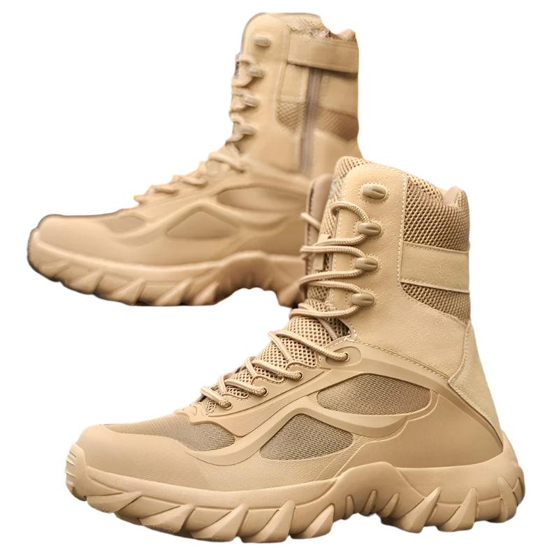 Men Tactical Autumn Lightweight Outdoor Non-Slip Waterproof Zapatillas Boot Shoes - JVMCL