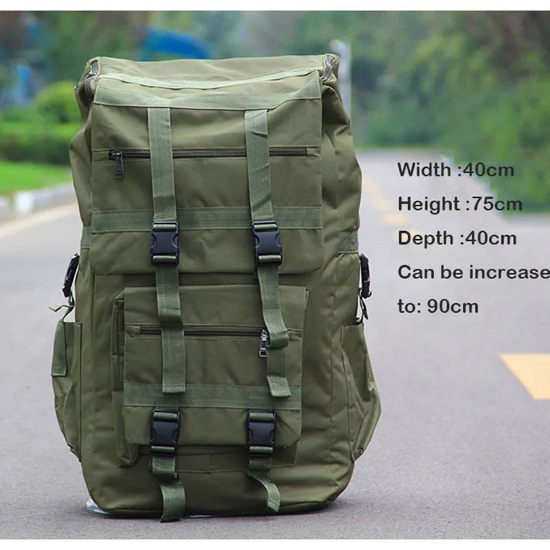 120L Waterproof Hiking & Travel Backpack – Outdoor Camping & Sports Rucksack