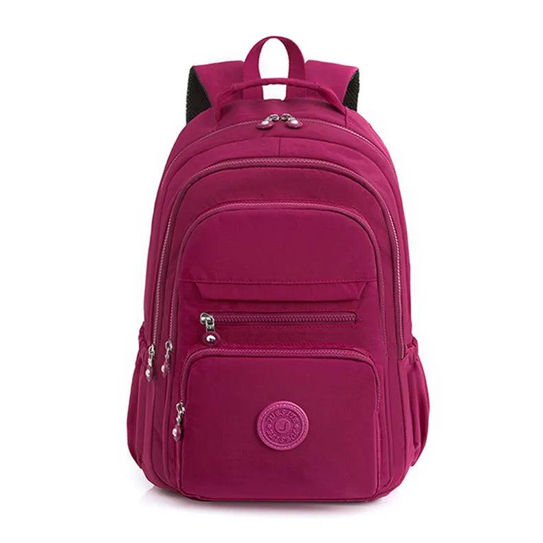 Extra-Large Women’s Floral Travel Rucksack for School, Hiking & Outdoor Backpack - JVMCL