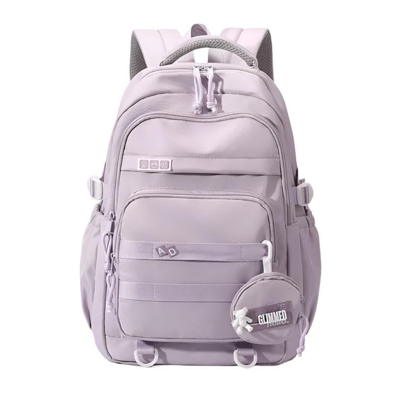 Lightweight Large-Capacity Book Bag – Simple and Stylish for Teenagers - JVMCL