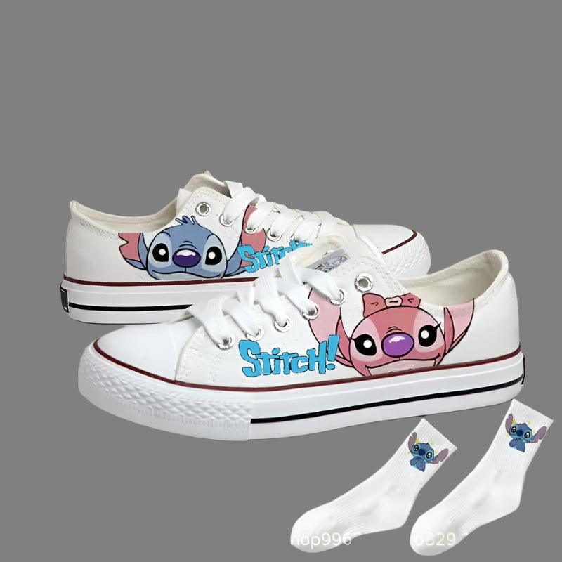 Men & Women Graffiti Fashion High-Top & Low-Top Canvas Sneaker Shoes - JVMCL