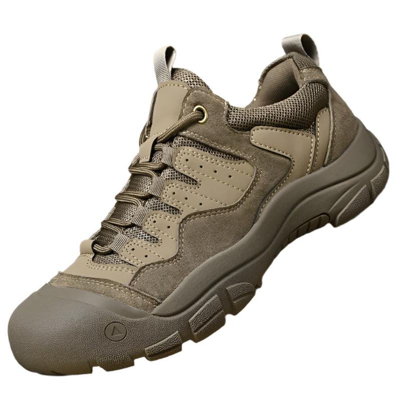 Men’s Non-Slip Outdoor Suede Leather Sneakers – Hiking & Trekking Casual Shoes - JVMCL