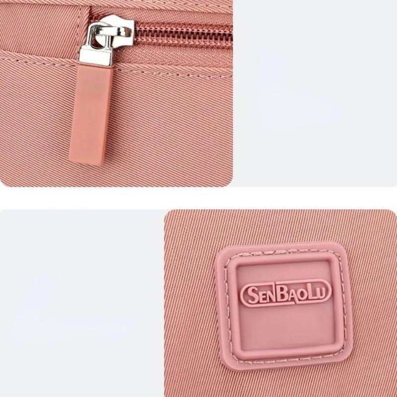 Casual Nylon Shoulder & Crossbody Bag - Versatile Small Square Bag  - JVMCL