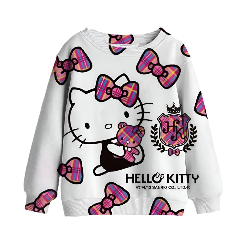 Cute Cozy Winter Adorable Long-Sleeve Pullover Sweatshirt for Girls - JVMCL