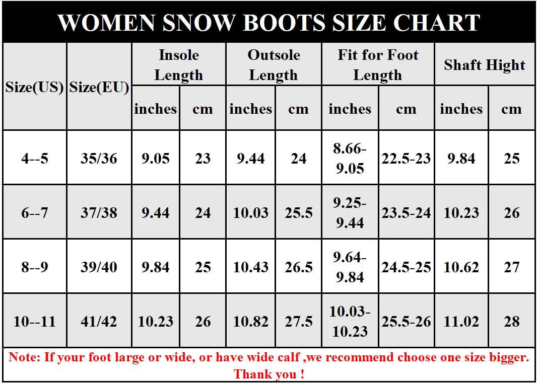 Luxury Winter Rabbit Fur Long Boots – Warm Fluffy Platform Ski Boots - JVMCL