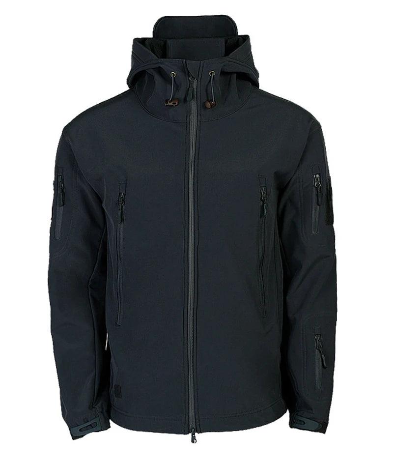 Men's Tactical Jacket - Waterproof Fleece Soft Shell Outdoor Sports Windproof Jacket - JVMCL