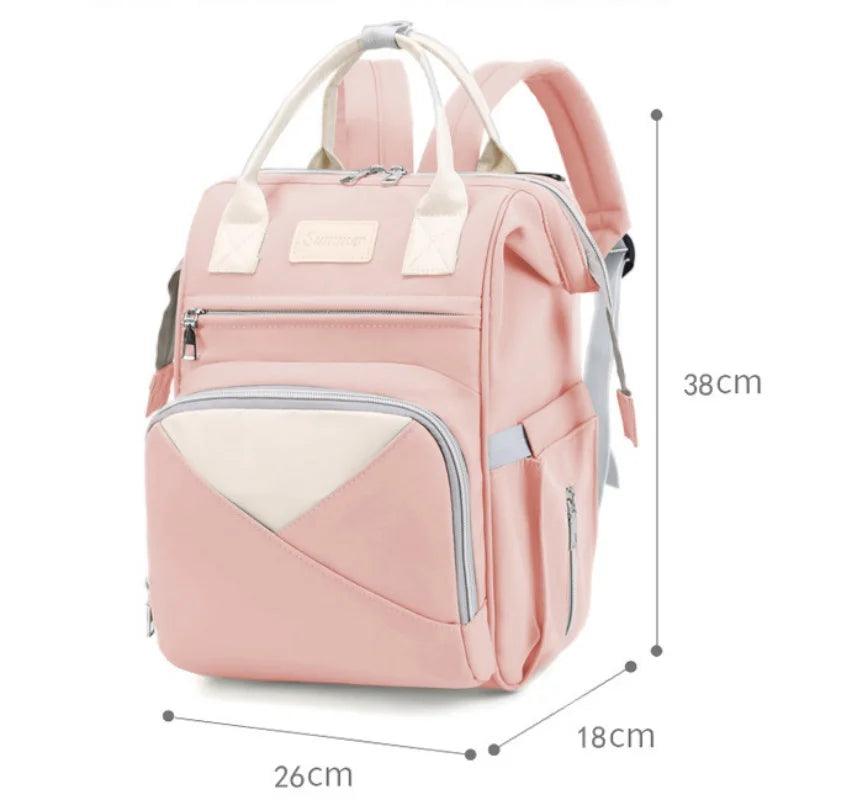 Personalized Mother And Baby Bag - Multifunctional Leisure Mommy Backpack - JVMCL