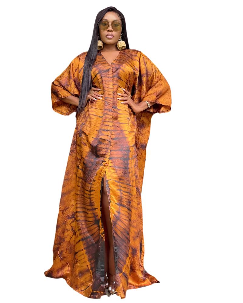 African Maxi Women Dress –Elegant Dashiki & Ankara-Inspired Traditional Clothing - JVMCL