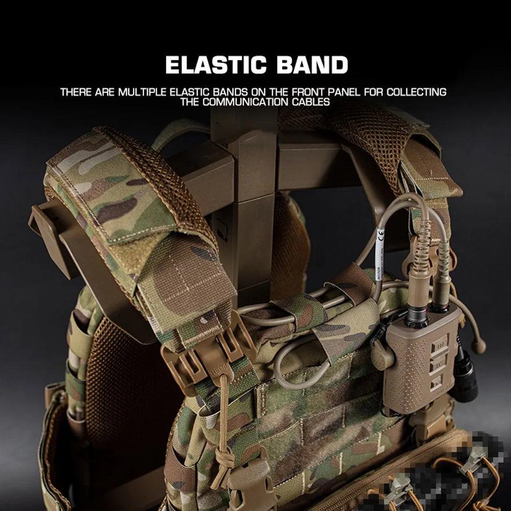 Quick Release MOLLE Plate Carrier for Airsoft, Hunting & Tactical Vest - JVMCL