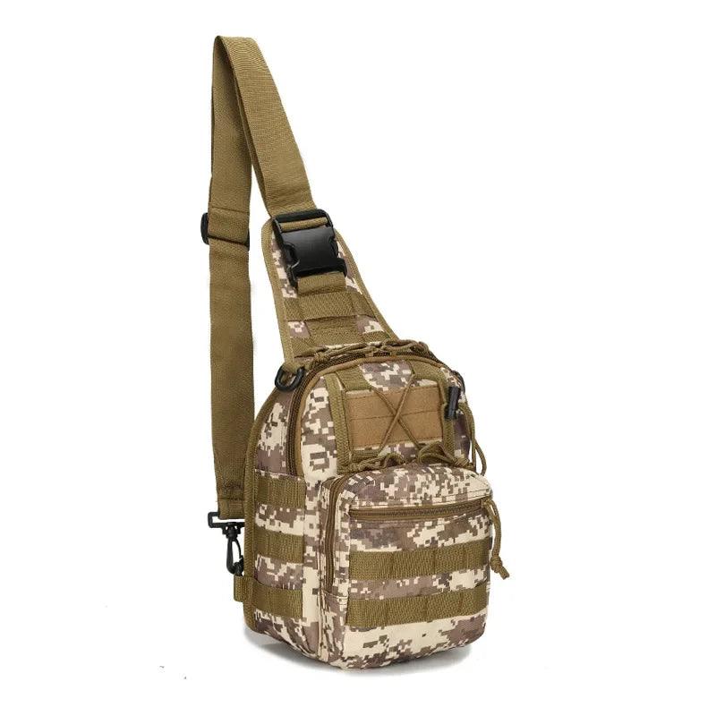 Outdoor Hunting Tactical Shoulder Bag – 800D Waterproof Oxford Sling Backpack - JVMCL