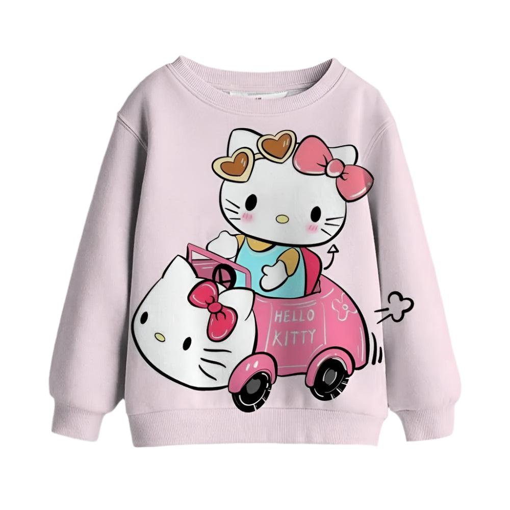 Ultra-soft, warm Stretchable & Flexible Fit Flannel Hoodie Sweatshirt for Girls - JVMCL