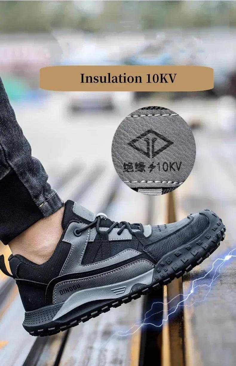 Insulated Anti-Smash Safety Work Boots – Indestructible Protective Men Sneaker - JVMCL