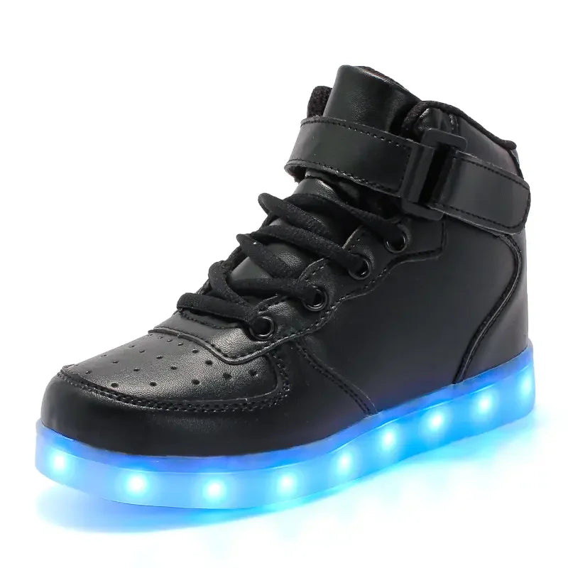 Unisex Glowing Luminous LED Sneakers – Light-Up Shoes for Boys, Girls & Adults - JVMCL