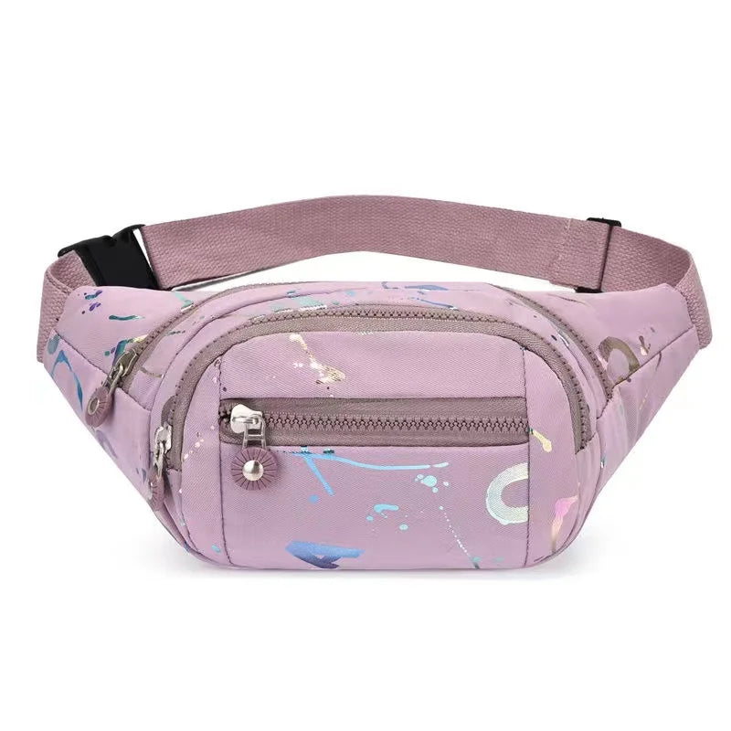 Multifunctional Waterproof Oxford Casual  Waist Bag