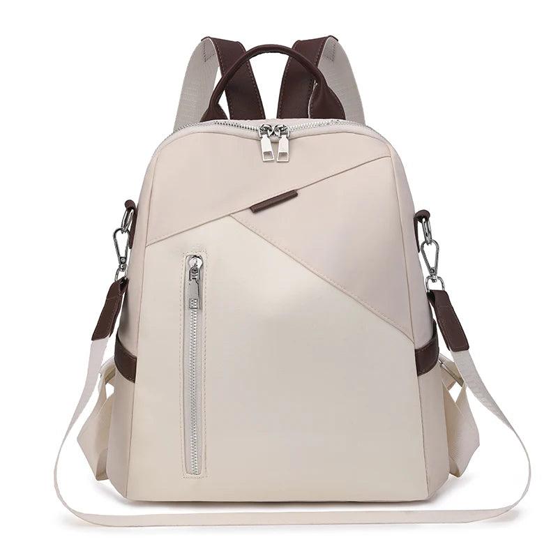 Anti-Theft Vintage PU Leather Backpack –Stylish & Spacious Travel and School Bag - JVMCL