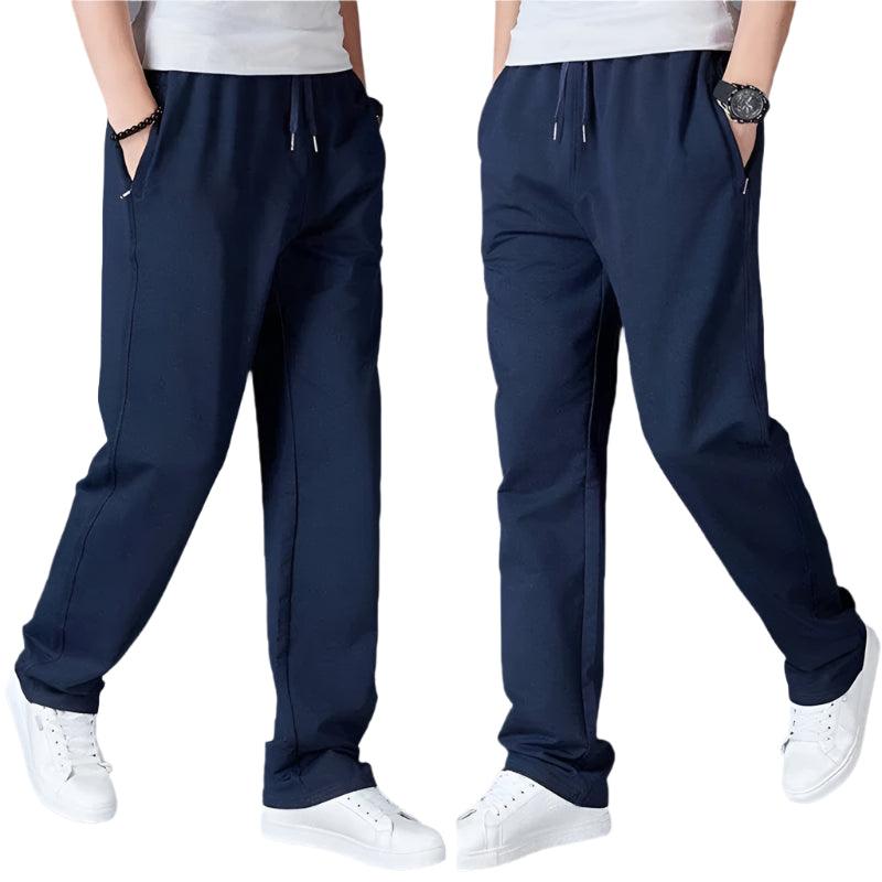 Spring Autumn Sportswear Knit Tracksuit Sports Oversize Wide Leg Joggers Sweatpants - JVMCL