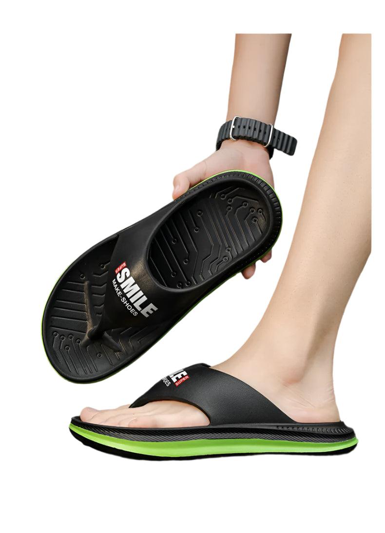 Light And Comfortable Men's Thick-Soled Flip-Flops - Non-Slip EVA Beach Sandals - JVMCL