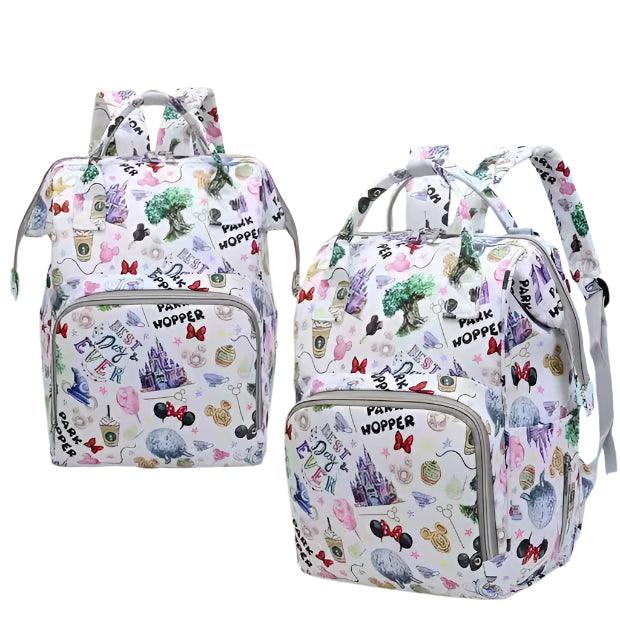 Expandable Personalized Mother and Baby Bag - Multifunctional Backpack by Disney - JVMCL