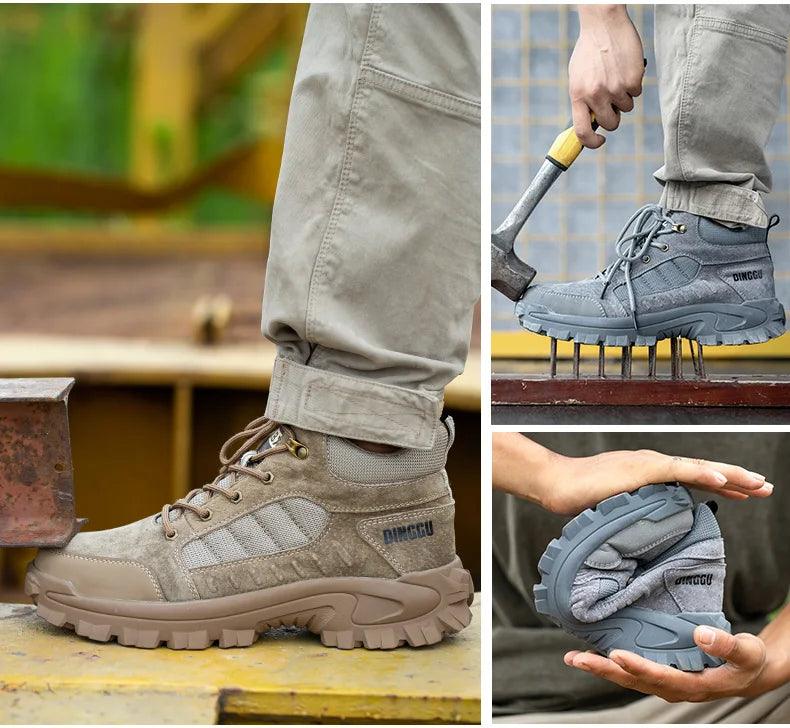 Men’s Winter Steel Toe Safety Boots – Ultimate Protection & Comfort for Industrial Work - JVMCL