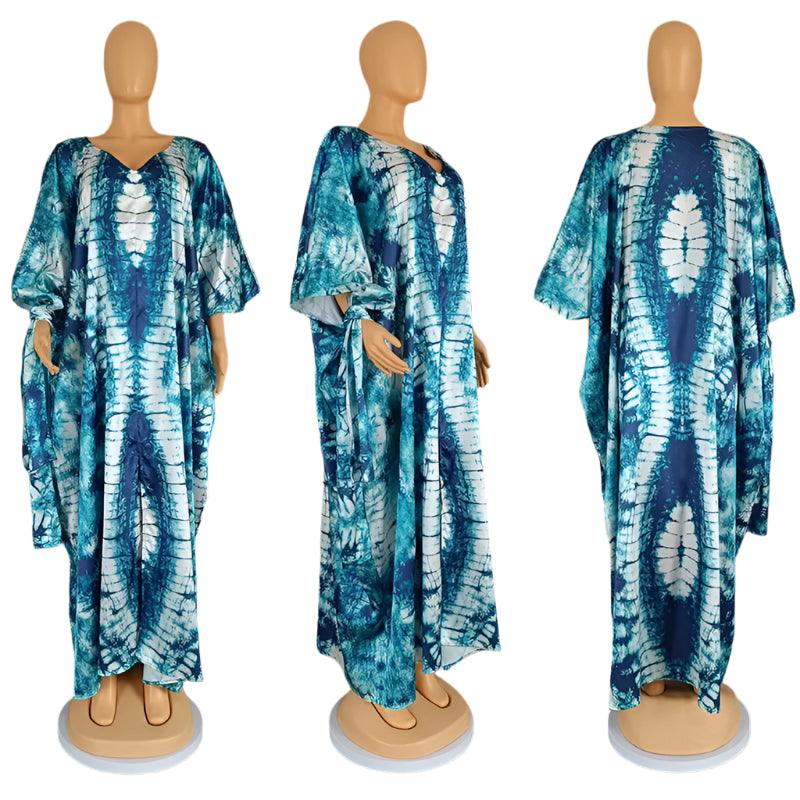 African Maxi Women Dress –Elegant Dashiki & Ankara-Inspired Traditional Clothing - JVMCL