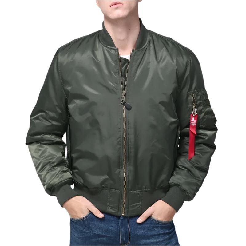 Military Tactical MA-1 Flight Bomber Jacket – Waterproof Winter Coat for Men - JVMCL