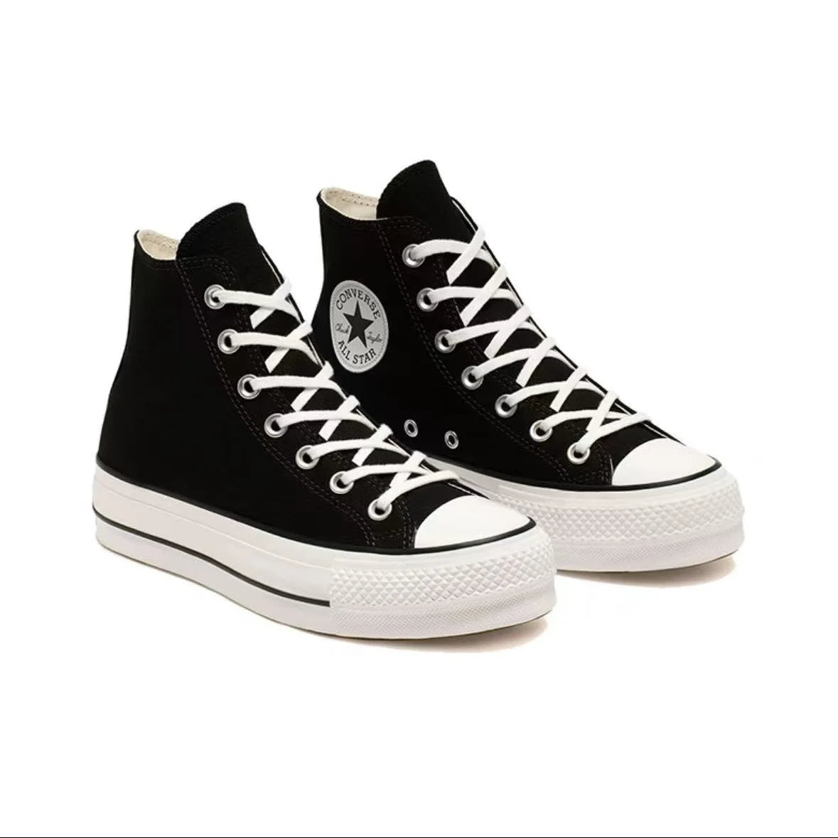 Modern Twist Chuck Taylor Converse All Star Platform Classic Skateboarding Shoes