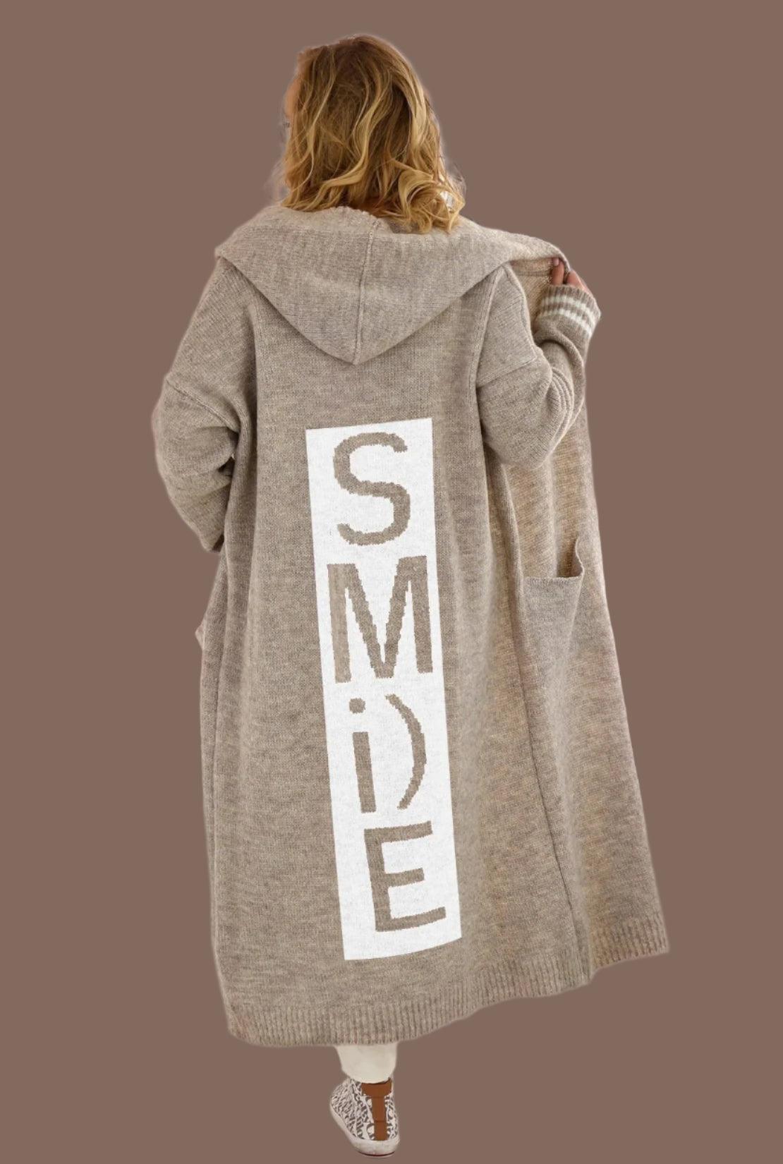 Maxi Soft Loose Long Knitted Hooded Cardigan Sweater Coat for Women - JVMCL